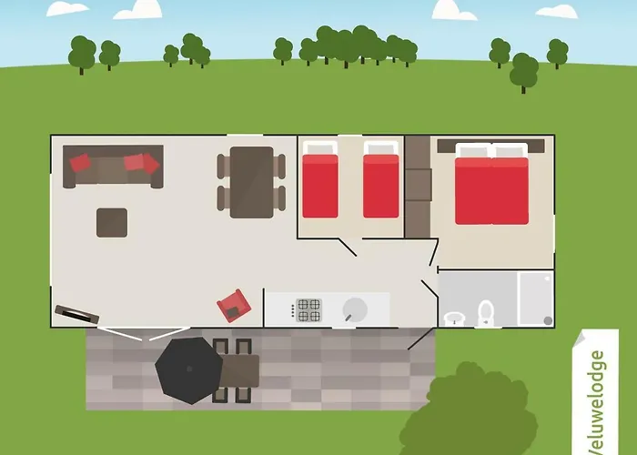 4 Pers. Veluwelodge Apartamento